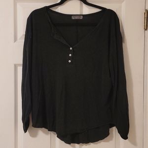 Michael Stars Black 3/4 Sleeve